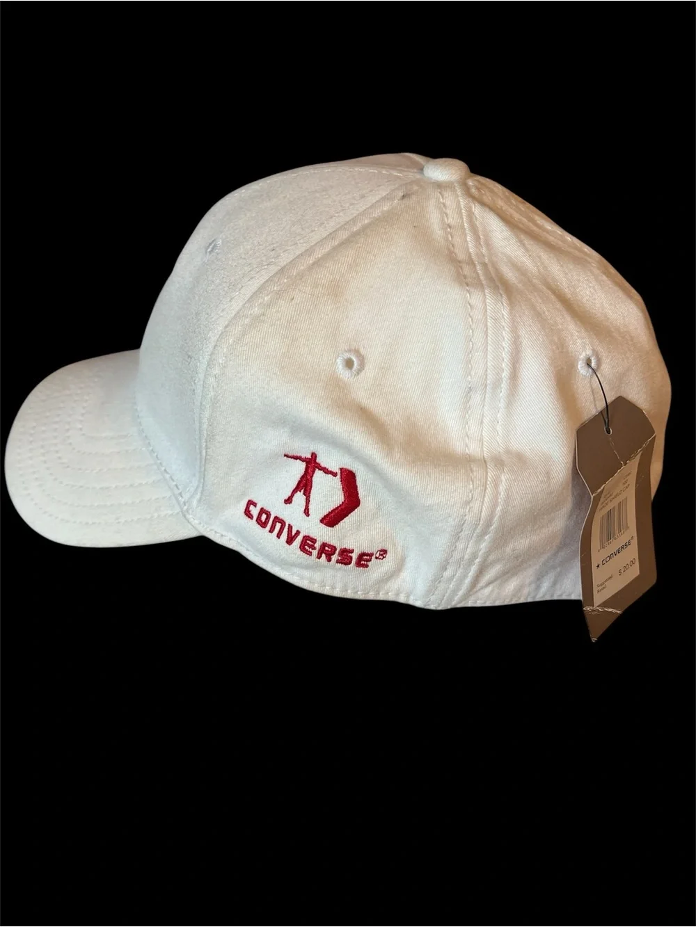 Converse Wade 3 Shield Cap White A-Flex Stretch Hat L/XL NWT Dwyane Wade